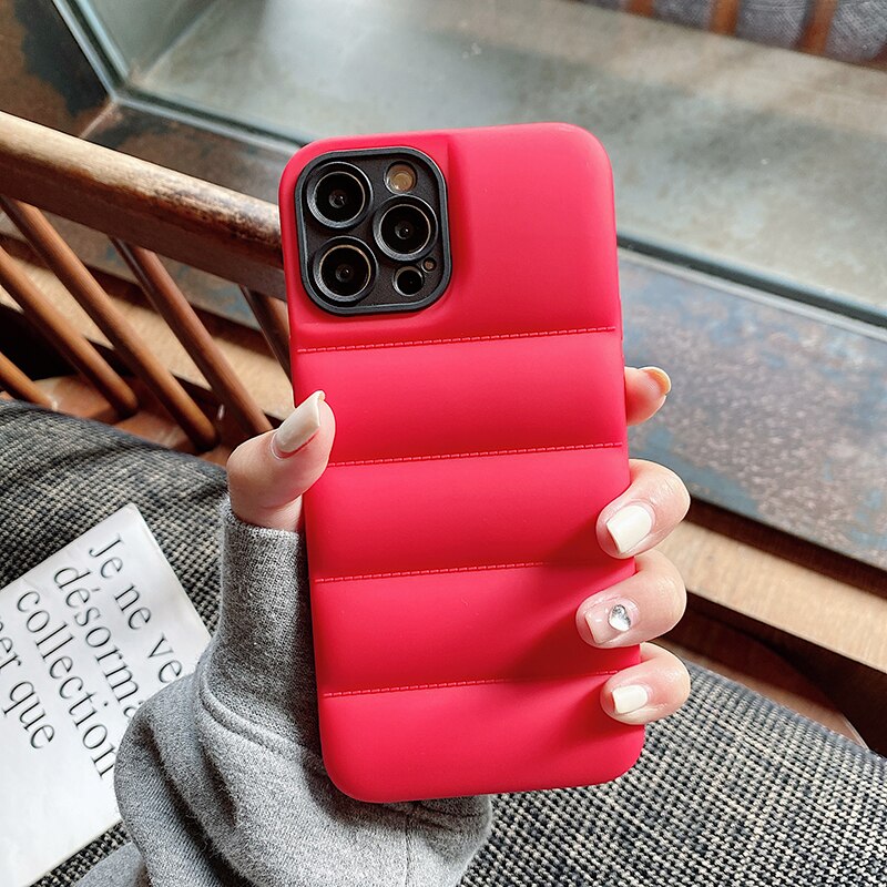 Case Puffer Luxo iPhone