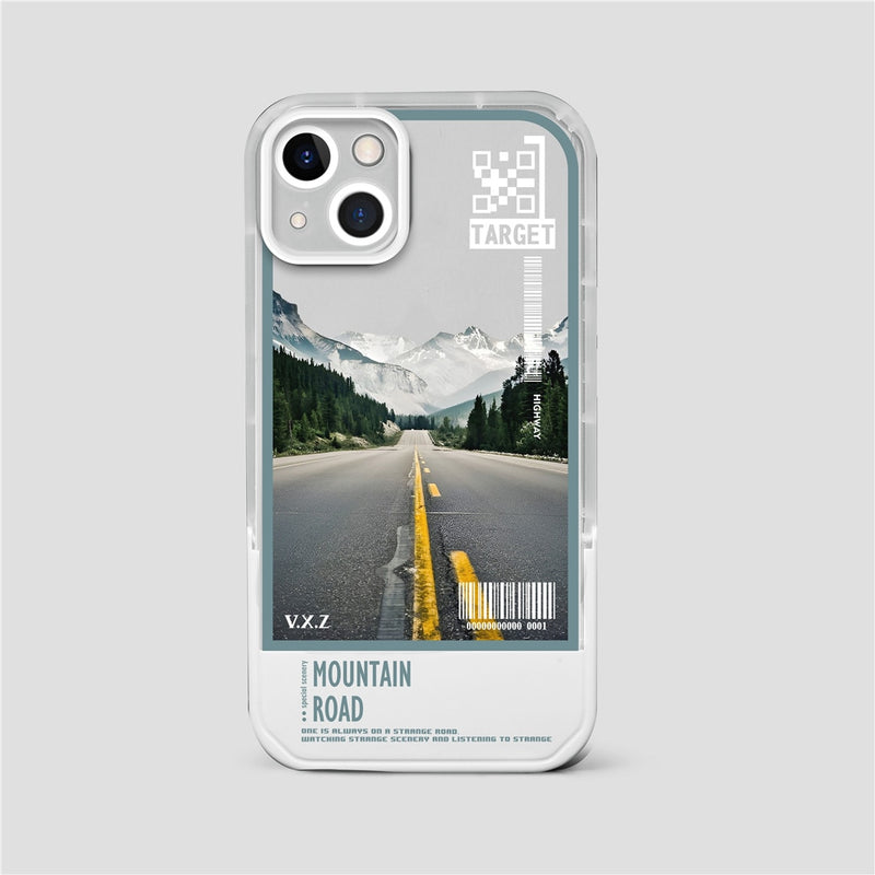 Case Estradas e Montanhas Luxo - Para iPhone