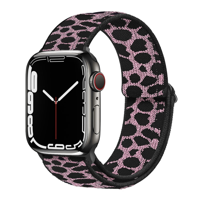 Pulseira Nylon Texturizada Luxo Apple Watch