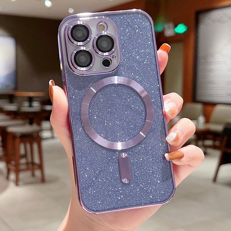 Case MagSafe Glitter Luxury