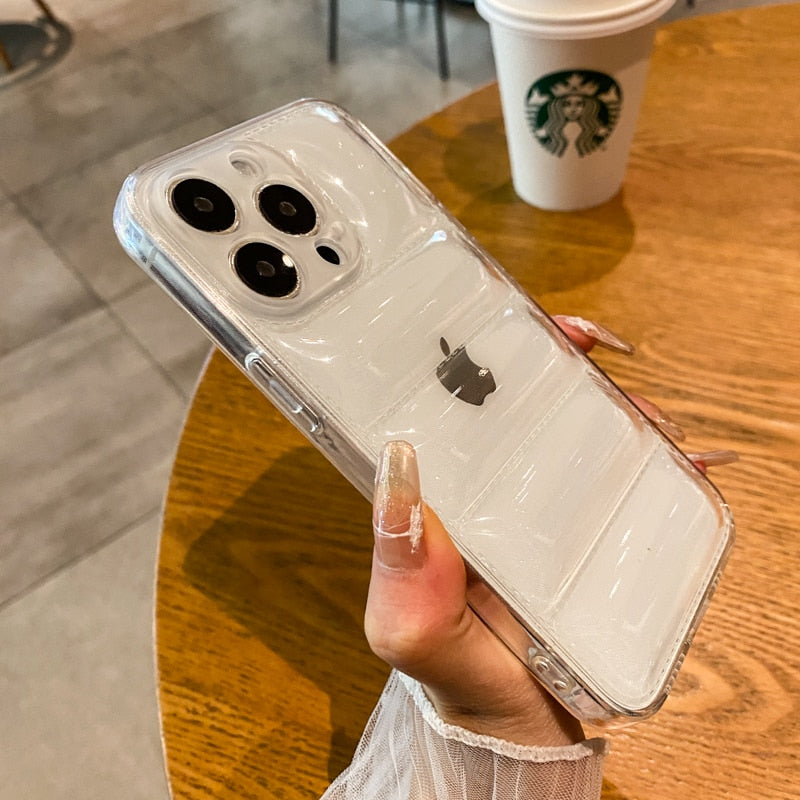 Case Jacket Style Clear iPhone