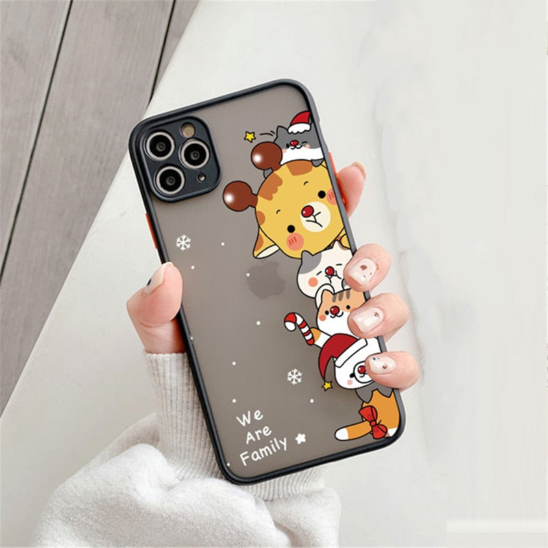 Case Happy Holiday Shockproof iPhone