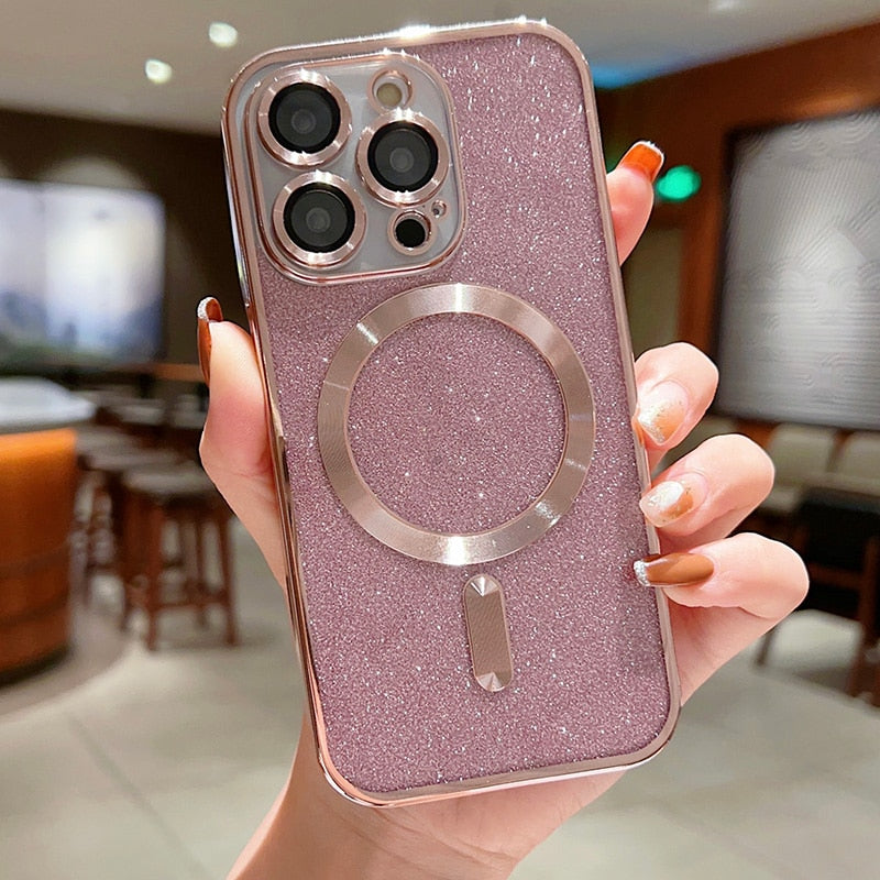 Case MagSafe Glitter Luxury