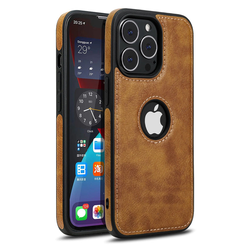 Case Couro Slim Luxo - Para iPhone 16