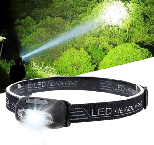Mini Farol de LED Monster - Recarregável USB