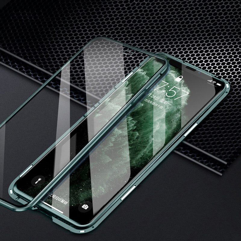 Case Magnética Blindada iPhone Dupla Proteção 360º Capinha de Iphone
